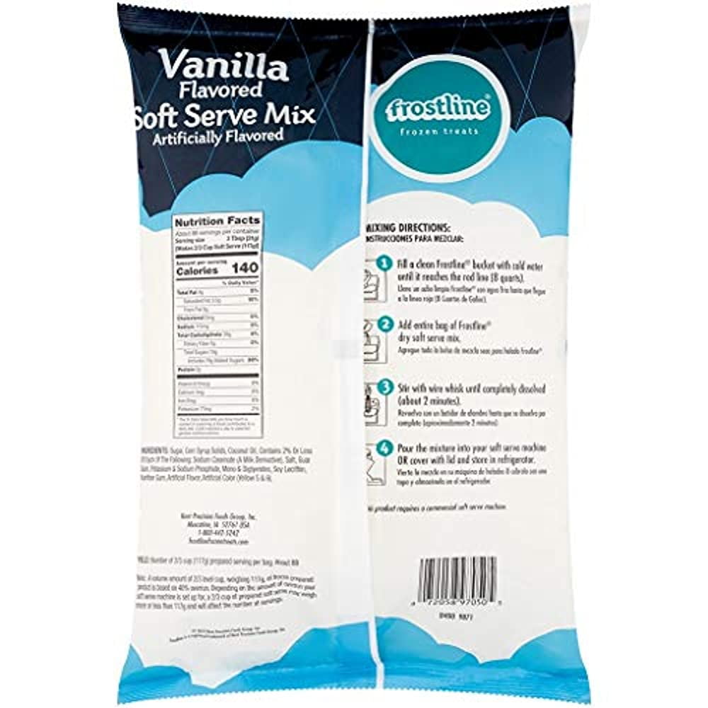 Frostline Vanilla Soft Serve Ice Cream Mix, Pounds lupon.gov.ph