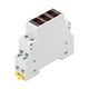 thumbnail image 1 of Voltímetro digital LED trifásico modular para riel DIN, medidor de voltaje AC80-500V, 1 of 5