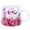 Pink, variant on Double Wall Glass Coffee Mug with Handle, Insulated Clear Floral Tea Cup, Borosilicate Glass Beverage Cup for Coffee, Tea, Milk, Juice, and Daily Drinkware(Red,200ML / 6.8Oz)