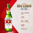 thumbnail image 3 of Cerveza Dos Equis Ultra lager 6 botellas pza de 355 ml c/u, 3 of 5