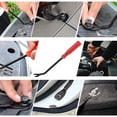 thumbnail image 4 of 1501Pcs Car Retainer Clips & Plastic Fasteners Kit - 54 Sizes Auto Push Pin Rivets Set with Removal Tool, 10 Cable Ties, Sponge Cushions. 3-Layer Storage Box for Toyota Ford Honda (1501Pcs), 4 of 6