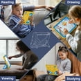 thumbnail image 2 of Allytechgroup Kids Case for Apple iPad A16 11" 11th Gen 2025/ iPad 10th Gen 10.9" 2022, Heavy Duty Shockproof Kickstand Cover with Shoulder Strap & Pencil Holder Kids Friendly, Yellow, 2 of 7
