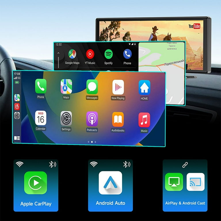 Free Shipping! Spedal CL860 Portable CarPlay Screen with 4K Free Shipping! Spedal CL860 Portable CarPlay Screen with 4K