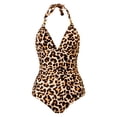 thumbnail image 4 of Conjuntos de bikini Tirantes finos Traje de baño Control de barriga para mujer (Amarillo XL) FLhrweasw Para estrenar, 4 of 8
