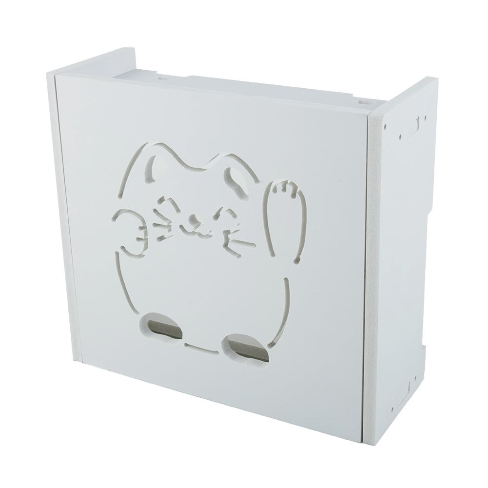 Wireless Router Rack Living Room Wall-mounted WiFi Storage Box Wall Decoration