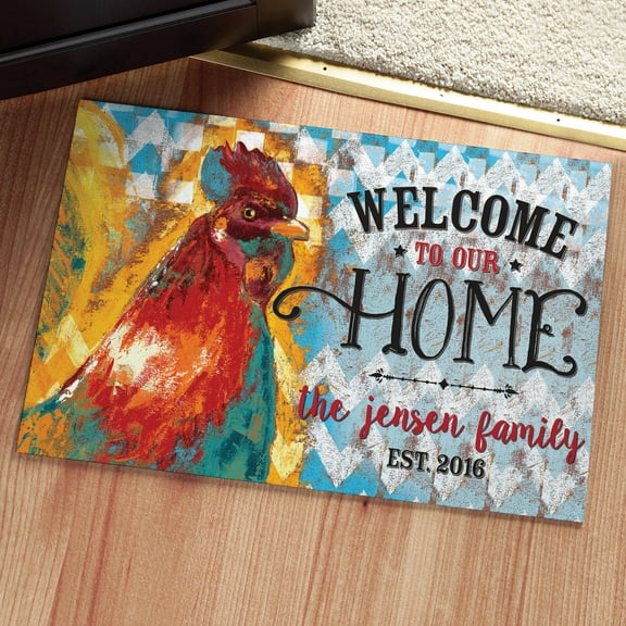 Personalized Doormat - Welcome To Our Home