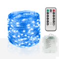 thumbnail image 1 of Luces LED navideñas Suddus Blue 200 20 m, funcionan con pilas, 1 of 8