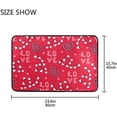 thumbnail image 7 of GZHJMY Valentine's Day Love Heart Floor Mat, Non-Slip Washable Entrance Front Door Rug for Home Indoor Kitchen Bathroom Bedroom, 23.6"x15.7", 7 of 7