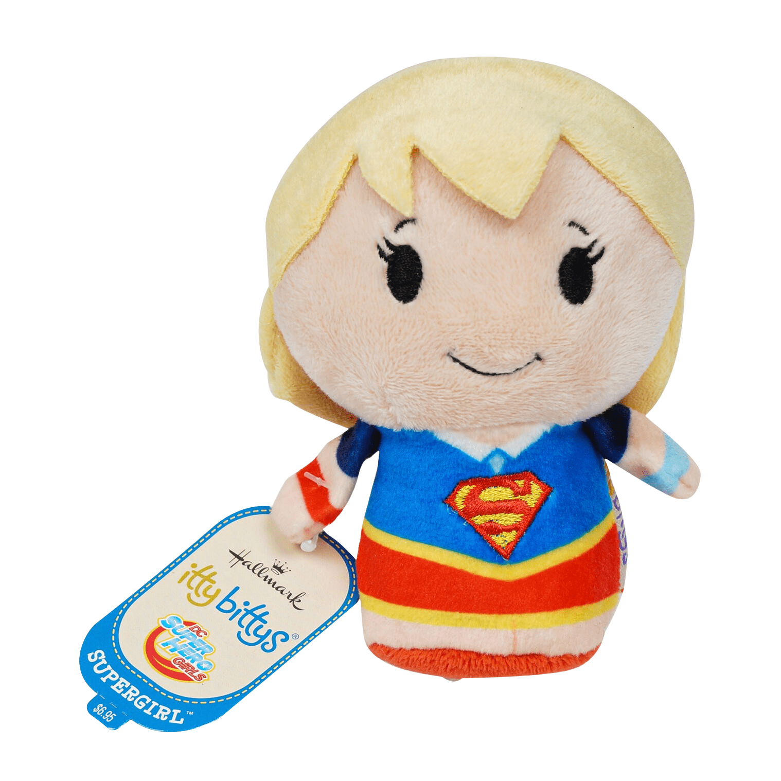 Hallmark Itty Bittys 2-Pack SUPERGIRL + CLARK KENT As SUPERMAN 