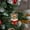 E-435, variant on AuroraX Cute and Fun Dog Christmas Stocking Ornament for Christmas Tree Decoration(3"X2") Stockings
