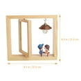 thumbnail image 2 of LITINKIMI Cadre Photo Rotatif Résine Naturelle Usage Intérieur Décoration Maison pour Couples 1Pcs, 2 of 8