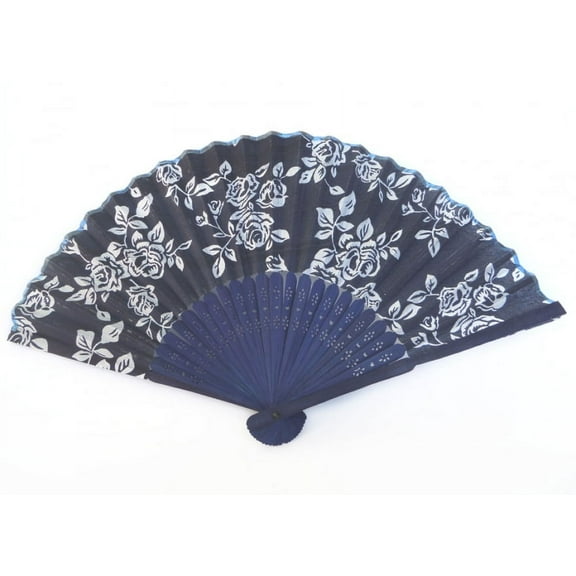Japanese Style Cloth Hand Fan
