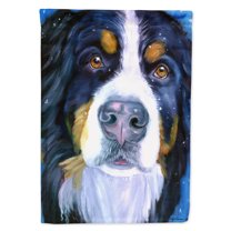 Carolines Treasures 7337GF Luca the Bernese Mountain Dog Garden Flag Garden Size multicolor