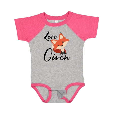 

Inktastic Zero Fox Given Gift Baby Boy or Baby Girl Bodysuit