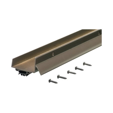 

M-D 69562 48 Bronze Anodized U-Shaped Door Bottom With Drip Cap