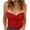 Red, variant on Njagoc3 2025 Summer Women’s Solid Color Strapless Bandeau Ribbed Knit Fitted Casual Top – Everyday Wardrobe Staple