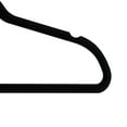 thumbnail image 4 of Simplify 6 Pack Huggable Velvet Shirt Hangers, Adult Size, Black, 4 of 9