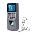 Punch Card Machine Fingerprint Attendance Access Control System Allin