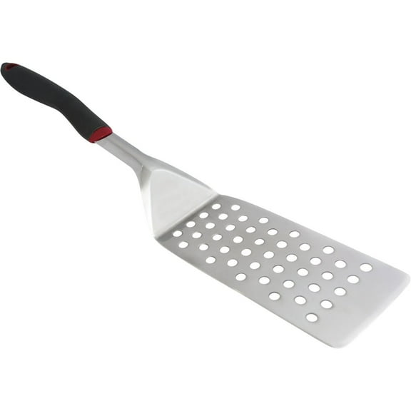 GrillPro 21 In. Stainless Steel Slotted Ergonomic Super Turner 43109