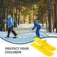 thumbnail image 3 of HORIALENCE 1Set Snow Scooter Ski Sled Yellow Scooter Conversion Kit for Outdoor Winter Fun, 3 of 8