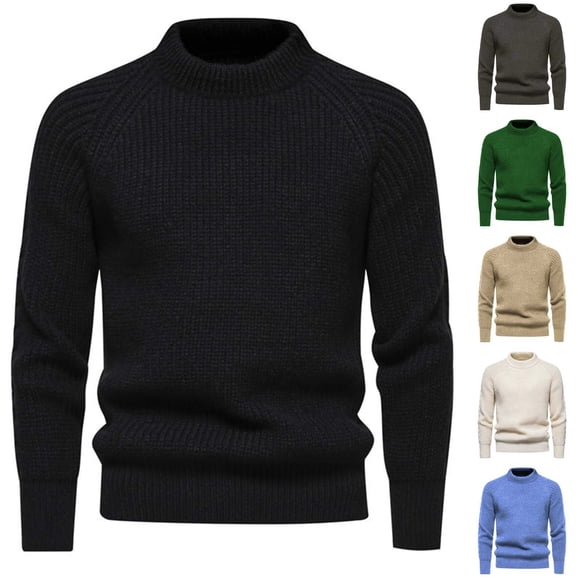 Blekii Men's Western Knit Print Zip up Long Sleeve Sweatshirt - Casual Comfort Design, Cotton Polyester Blend - Perfect for Autumn Winter Warmth, Weekend Casual, Outdoor Activities,