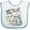 White and Blue, variant on Inktastic Hello Kitty Cat Boys Baby Bib