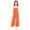 Orange, variant on KyCheLot Boys Girls Overalls Solid Color Button Straps Casual School Wear Straight Leg Jumpsuits with Pockets 2-15 Years