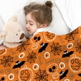 thumbnail image 4 of Halloween Throw Blanket 30" x 40" - Soft Flannel Blanket, Cozy Plush for Couch, Sofa & Bed, Fall Winter Decor, for Kids & Adults, 4 of 5