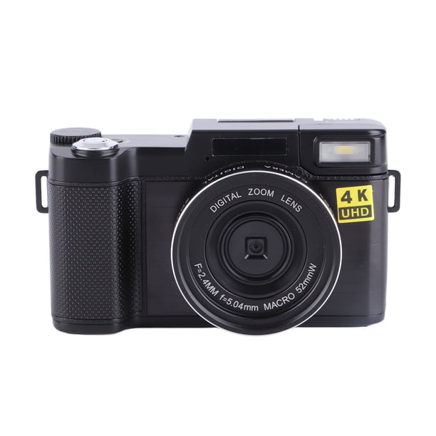 Cámara Vlogging De 48MP, Pantalla Abatible Para Selfie De Retrato, Cámara Digital 4K, Pantalla De 3,2 Pulgadas Para Video Para Viajar
