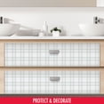 thumbnail image 5 of Con-Tact Creative Covering™ Printed Vinyl Top - Boho Plaid Sage, 18 in. x 16 ft., Best Used for Surface Protection and Shelf Organization, 5 of 7