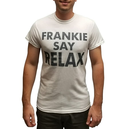 Frankie Say Relax T-Shirt Friends TV Ross Geller Costume Says Goes To Hollywood