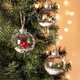 thumbnail image 4 of Puntoco Adornos navideños Bolas de copos de nieve transparentes Suministros navideños Adornos colgantes Accesorios de fotografía Decoración Adornos colgantes, 4 of 6