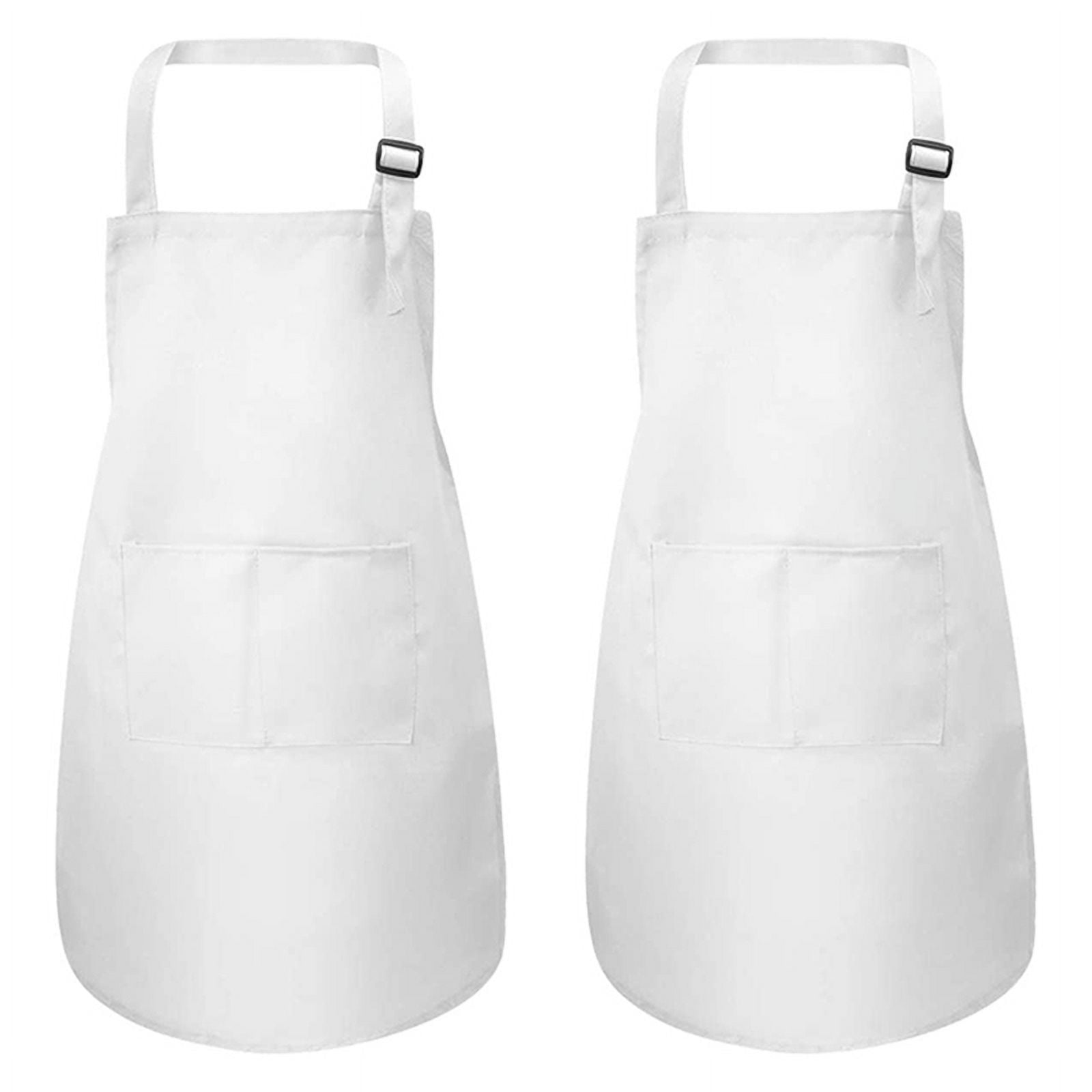 20-Piece Children's Apron and Chef Hat Set Adjustable Children's Kitchen Apron for Cooking and Painting