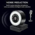 thumbnail image 3 of 1080p-hd Webcam With Microphone Led Web Camera For Computer Pc Video Recording Webcam, 3 of 4