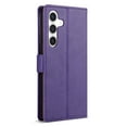 thumbnail image 2 of For Samsung Galaxy S25+ Plus Case Wallet, Retro PU Leather Cards Holder Stand Flip Cover Magnetic Closure Shockproof Protective Case for Women Men, Purple, 2 of 7