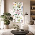 thumbnail image 2 of Canvas Wall Art, Spring Bird Floral Framed Canvas Prints for Living Room Bedroom, Summer Birds Flowers Watercolor Oversized Gallery Wrapped Wall Decor for Home Office, Gifts, 40"x60" Ship Next Day, 2 of 9