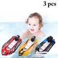 thumbnail image 2 of 3PCS Kids Bath Toy Creative Inflatable Mini Motorboat Shape Water Shower Toy, 2 of 10