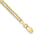 thumbnail image 4 of 10K Yellow Gold 3.0mm Figaro Chain, 4 of 5