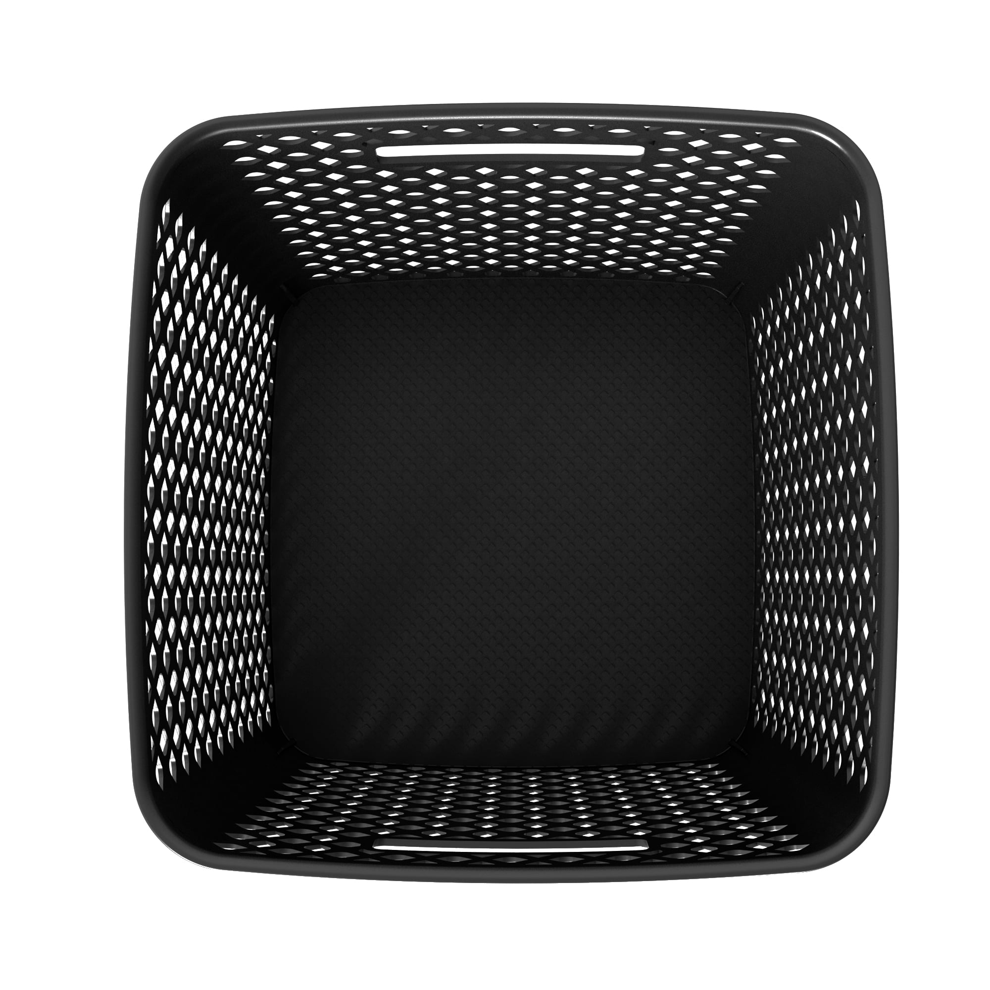 Cube Deco Basket Black, Pack of 4