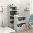 thumbnail image 1 of Ameriwood Home Tyler Kids Craft Desk, Dove Gray, 1 of 8