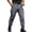 Gray, variant on Tactical Pants for Men Stretch Cargo Pants Multi Pockets Straight Leg Outdoor Work Hiking Trousers, Black M