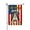 Color 2, variant on Amhnf Usa 250th Anniversary 1776 2026 Fireworks Patriotic Garden Flag For Home Outdoor Garden Yard Decor 12x18 inch