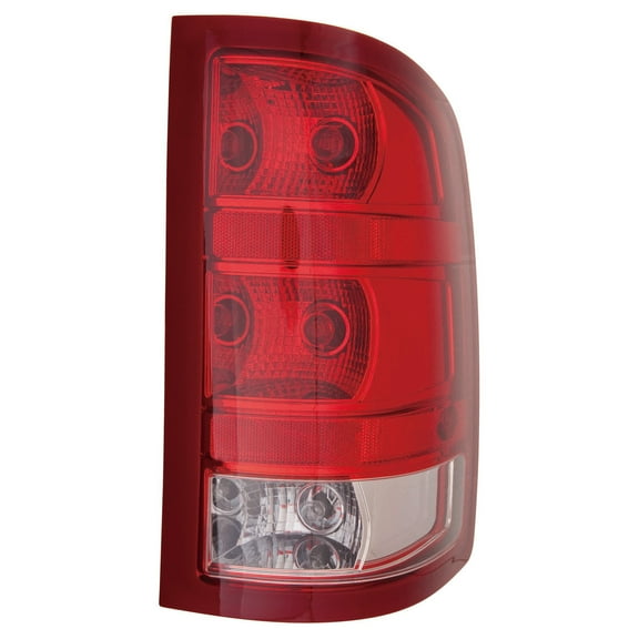 KAI New CAPA Certified Standard Replacement Passenger Side Tail Light Assembly, Fits 2010-2013 GMC Sierra