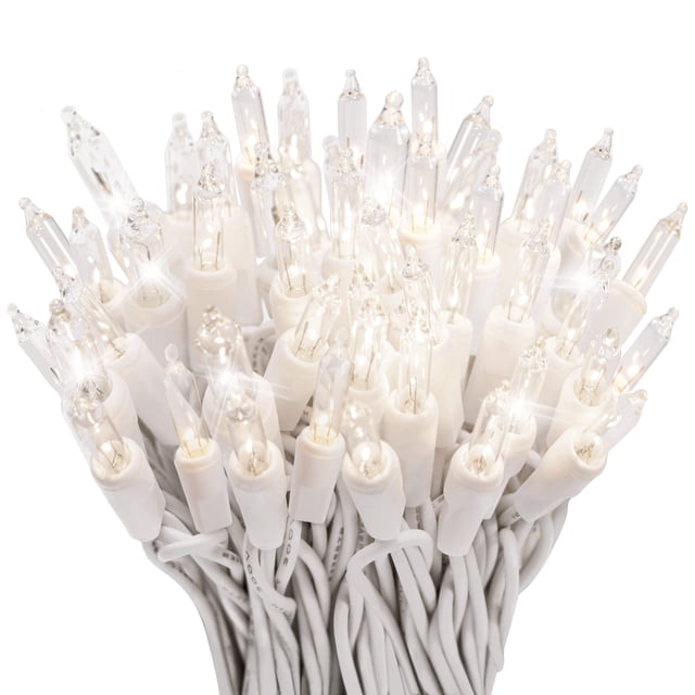 Christmas Twinkle Lights 612 Vermont 100 luces transparentes