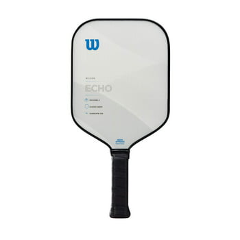 Wilson Sporting Goods Echo Pickleball Paddle, Grey and Blue