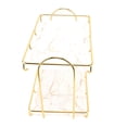 thumbnail image 4 of Metal Storage Shelf Rack,Bathroom Countertop Rack Large Bathroom Corner Shelf Bathroom Countertop Rack World-Class Design, 4 of 8