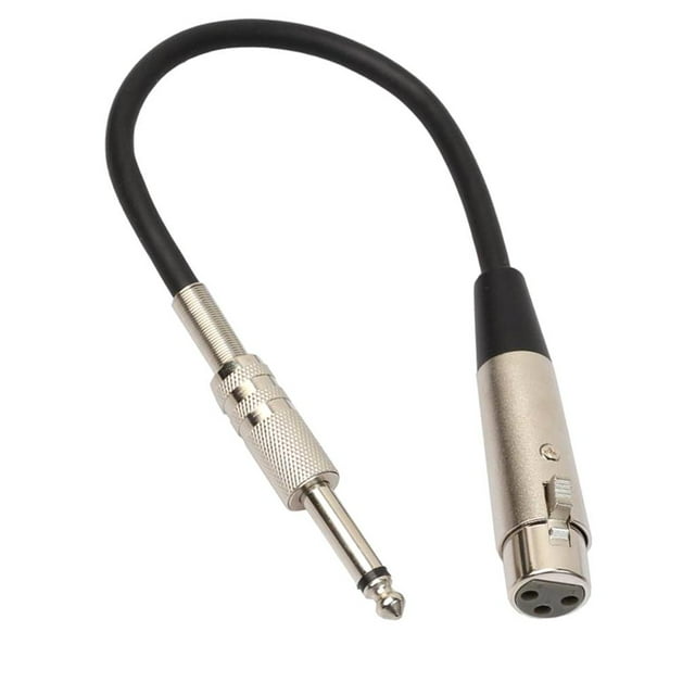 Cable de Extensión de Micrófono CUTICAT XLR 3 Clavijas a 1/4 TRS