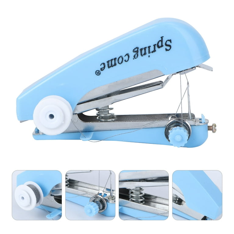 Handheld Sewing Machine, Portable Stitch Stapler Small Portable Bright  Colors Easy To Use for Travelling