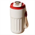 thumbnail image 1 of 450ML Smart ThermosBottle de Café con Temperatura LED Digital Térmica de Acero Inoxidable con Vaso Frascos Portátiles,C, 1 of 8