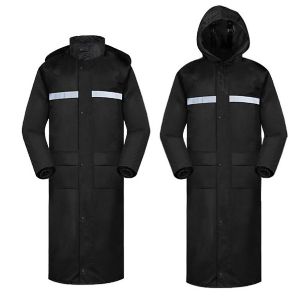 Impermeable de EVA para mujer, de 2 piezas, con capucha y manga larga para exteriores, para hombre y mujer